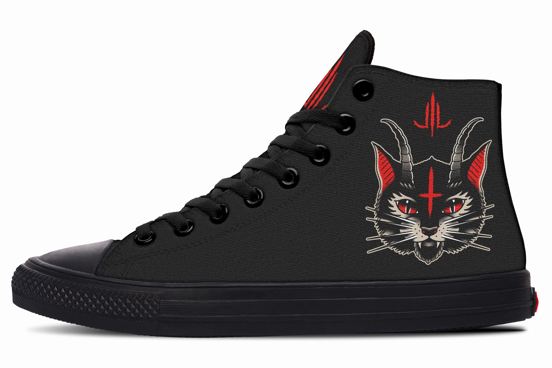 Demon Cat High Tops King Strong Shock absorption