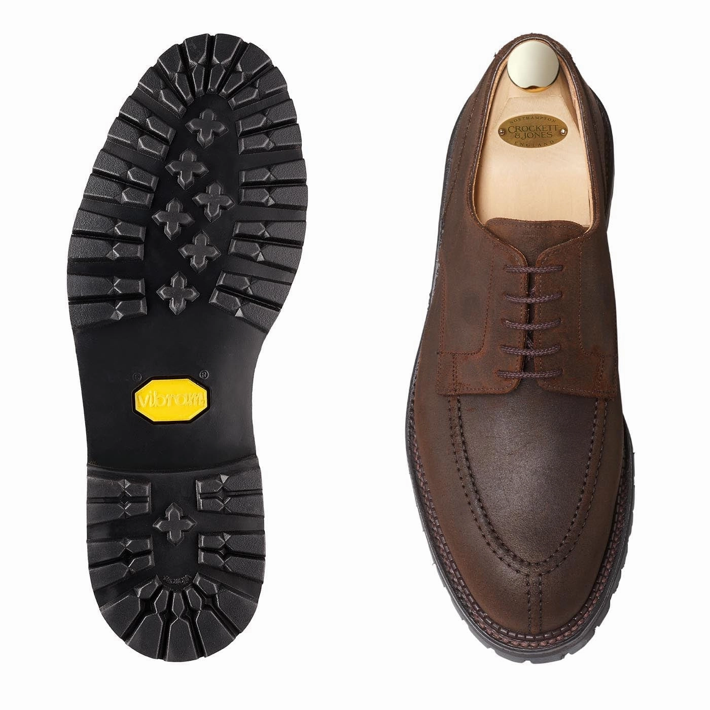 Denver Dark Brown Rough-Out Suede Monk Strap Evening Glam