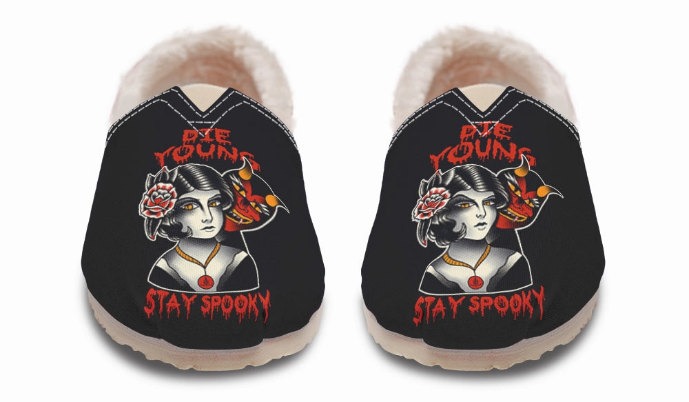 Play Hard Light Core Die Young Stay Spooky Winter Casual Shoes