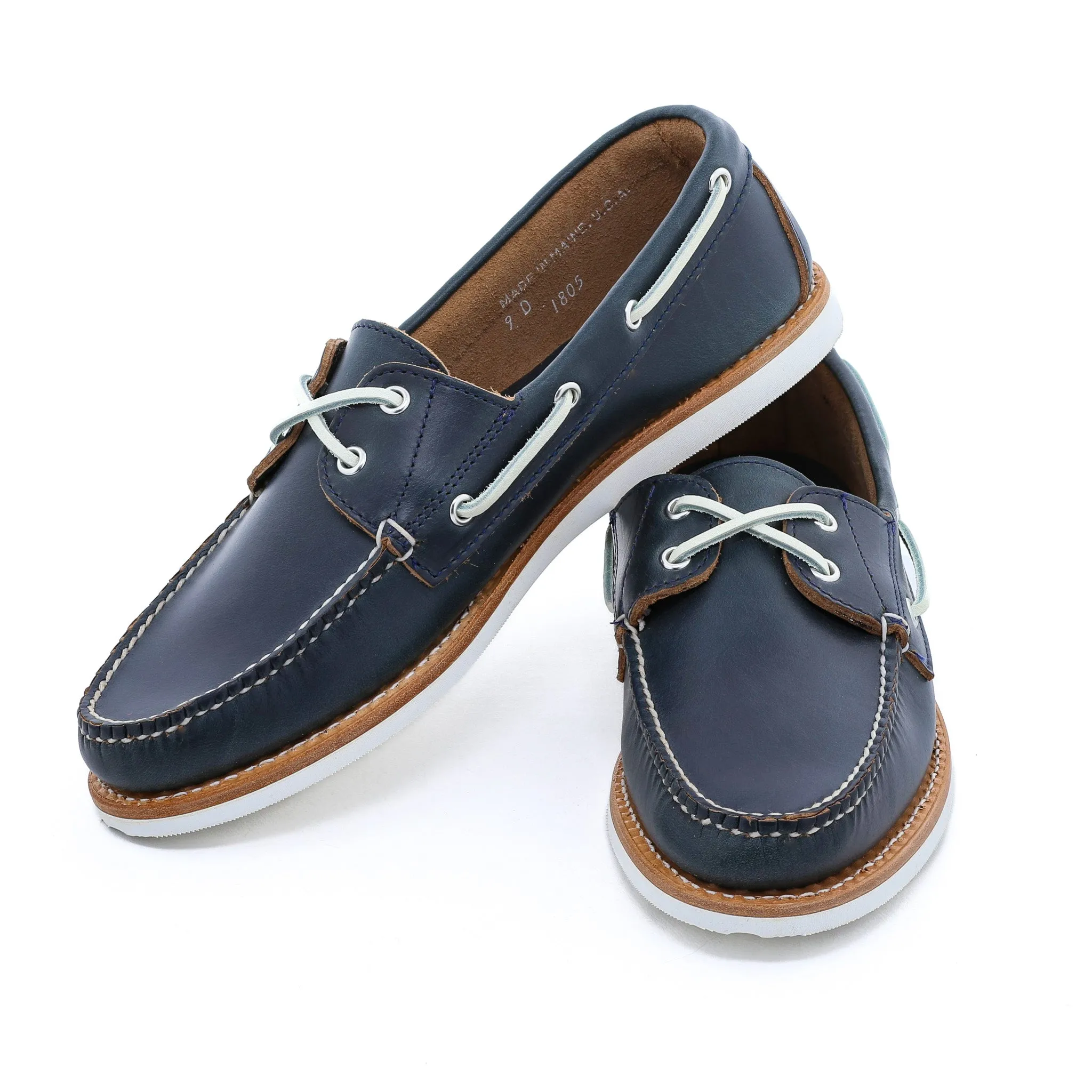 Indoor Dirigo Boat Shoe - Navy