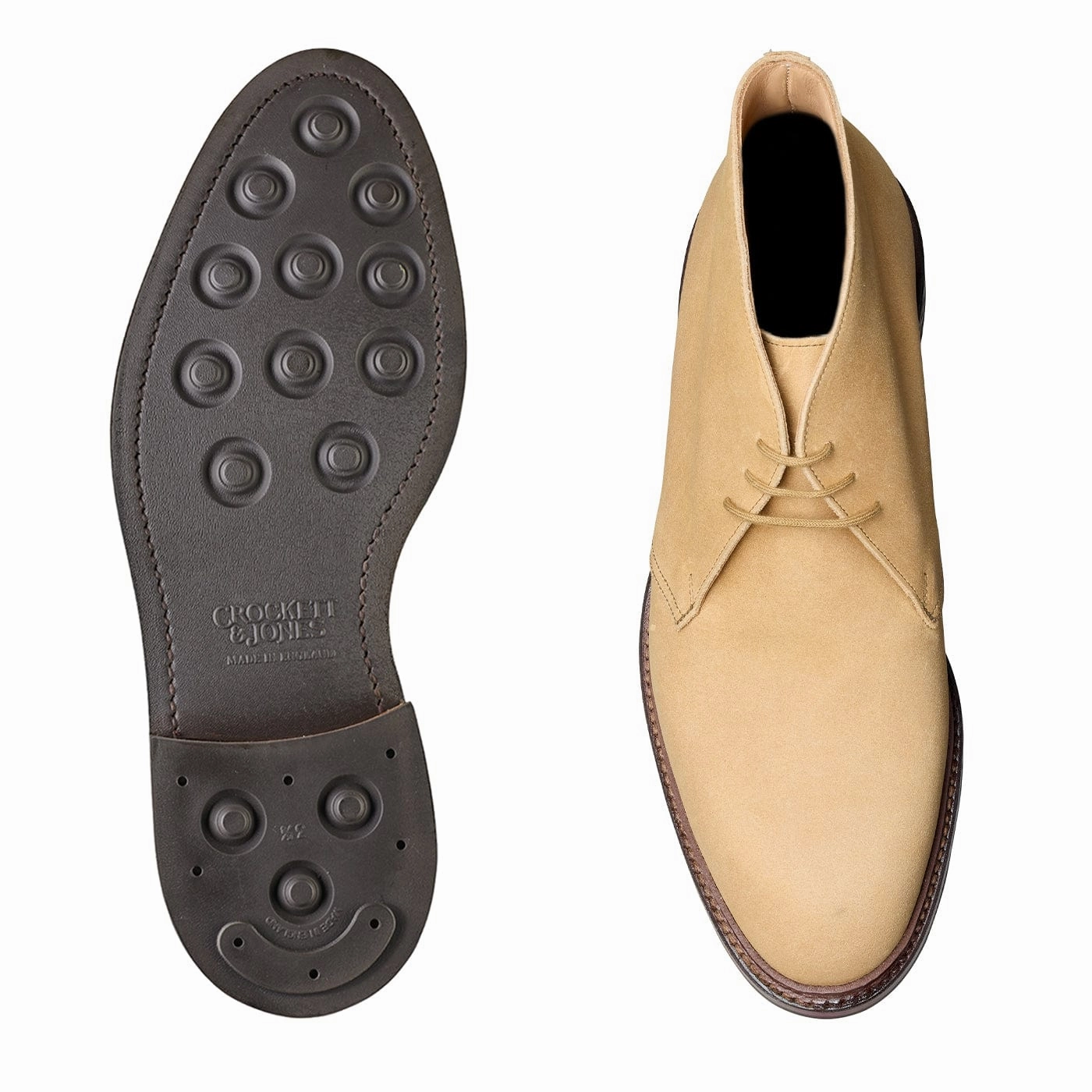 Chepstow Sand Rough-Out Suede Soft Footbed