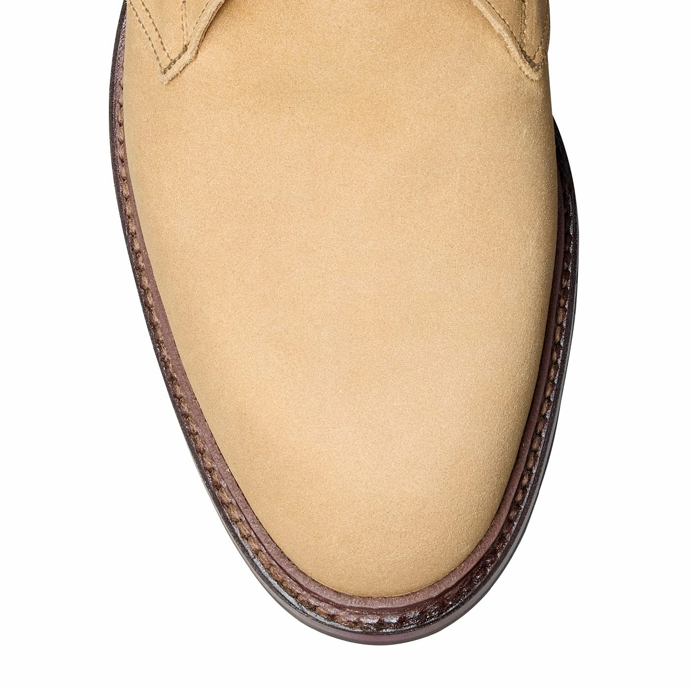 Comfortable Feeling Chepstow Sand Rough-Out Suede