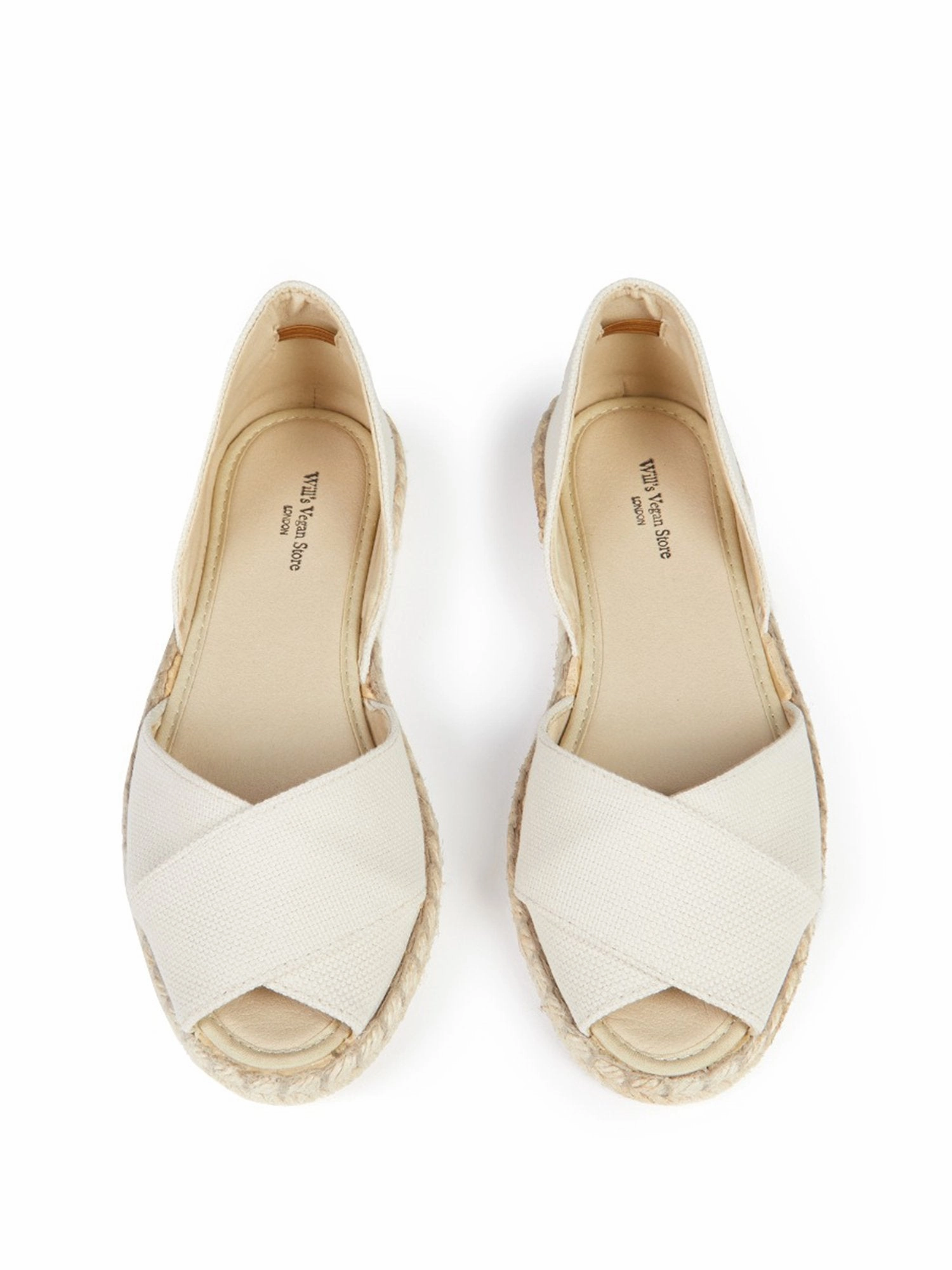 Hiking Comfort Recycled Espadrille Cross Over Straps