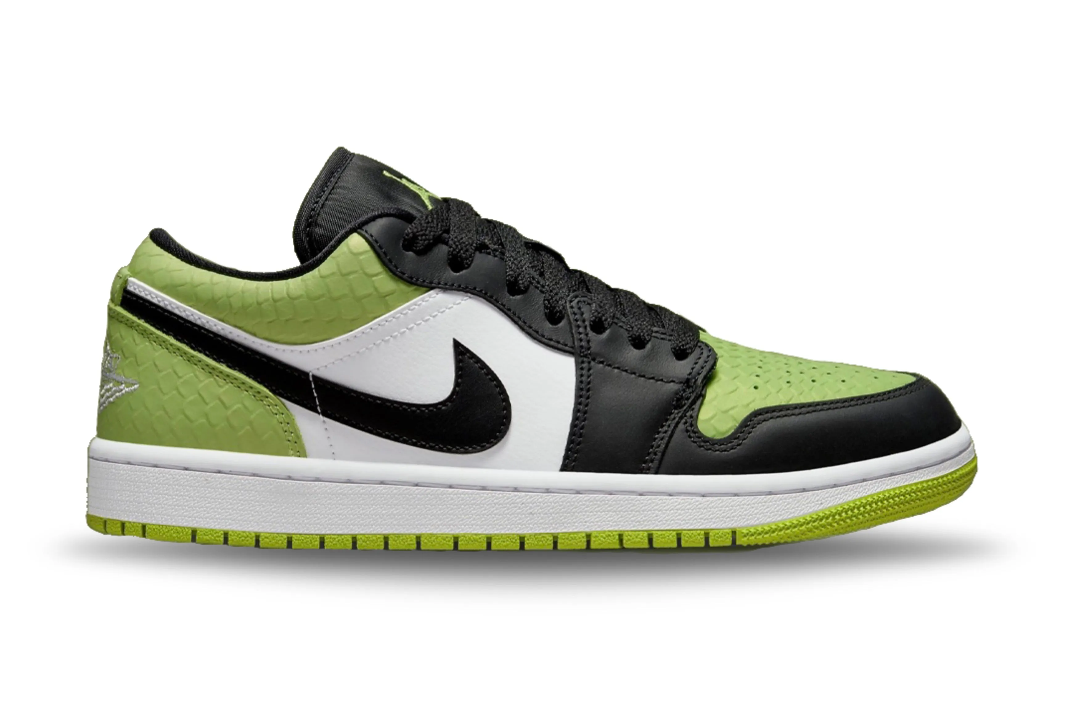 slow walk Air Jordan 1 Low Alligator Skin (W)