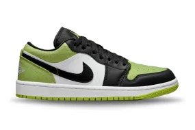 Air Jordan 1 Low Alligator Skin (W) Canvas Cool Sweat Resistant Indoor Fitness