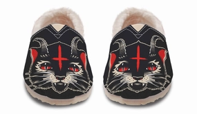 Cat Demon Winter Casual Shoes Buckle Fit