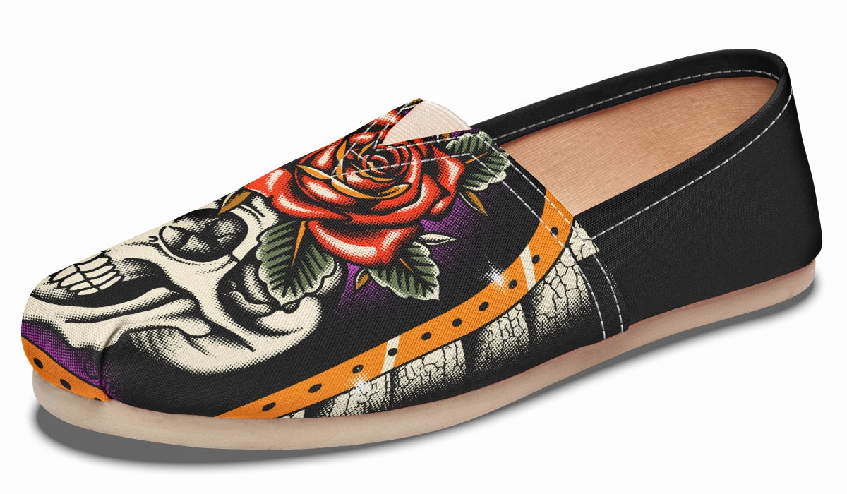 Furio Rose Casual Shoes Moisture wicking Slip On Style