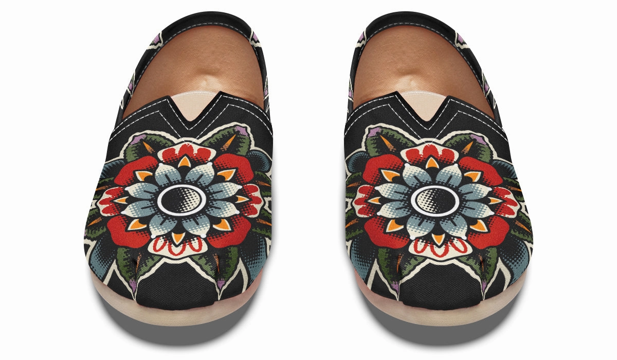 Lace Up Arch support Furio Mandala Casual Shoes