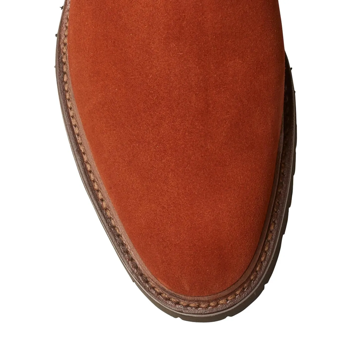 Poppy Terracotta Suede Comfortable Movement