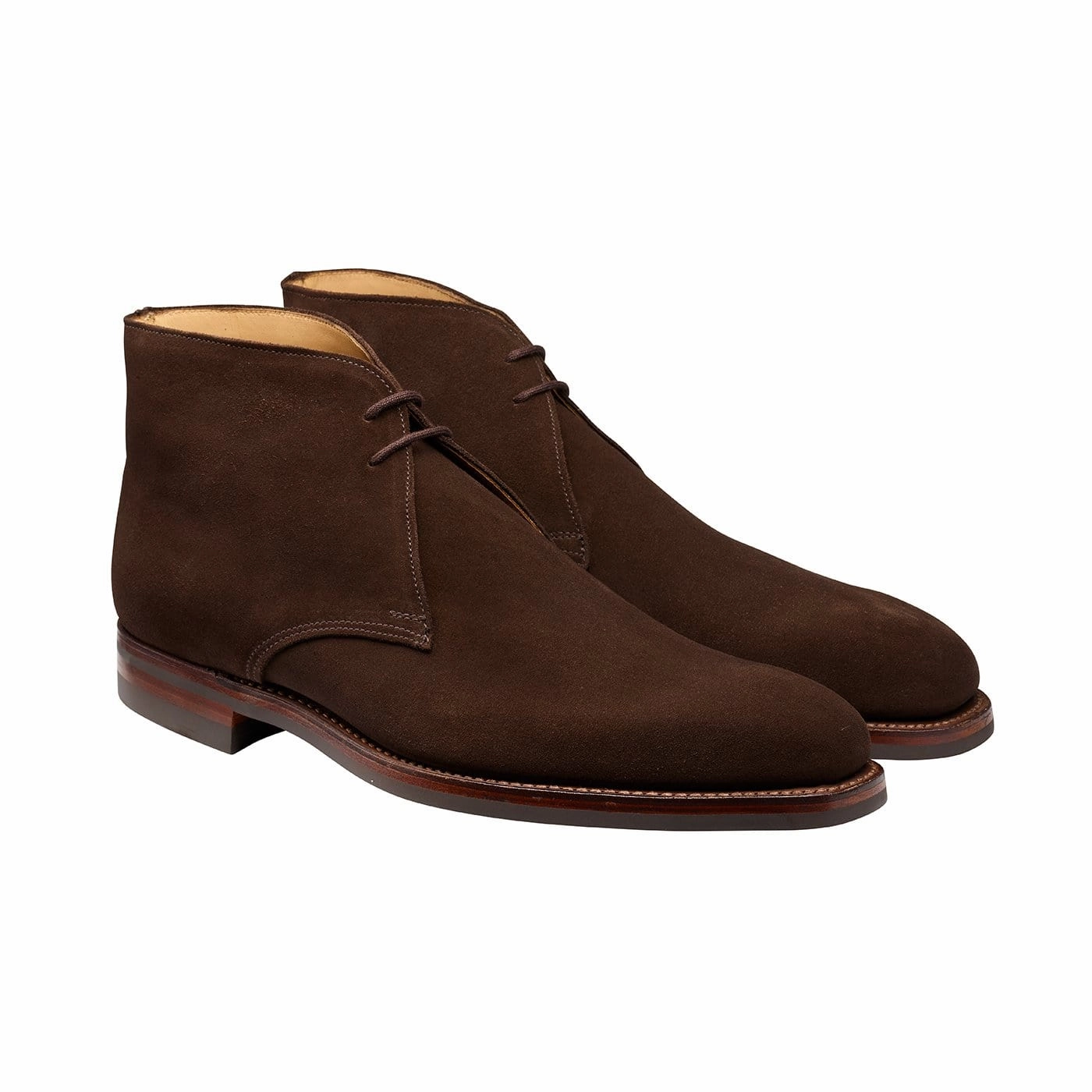 Tetbury Dark Brown Suede Warehouse Worker