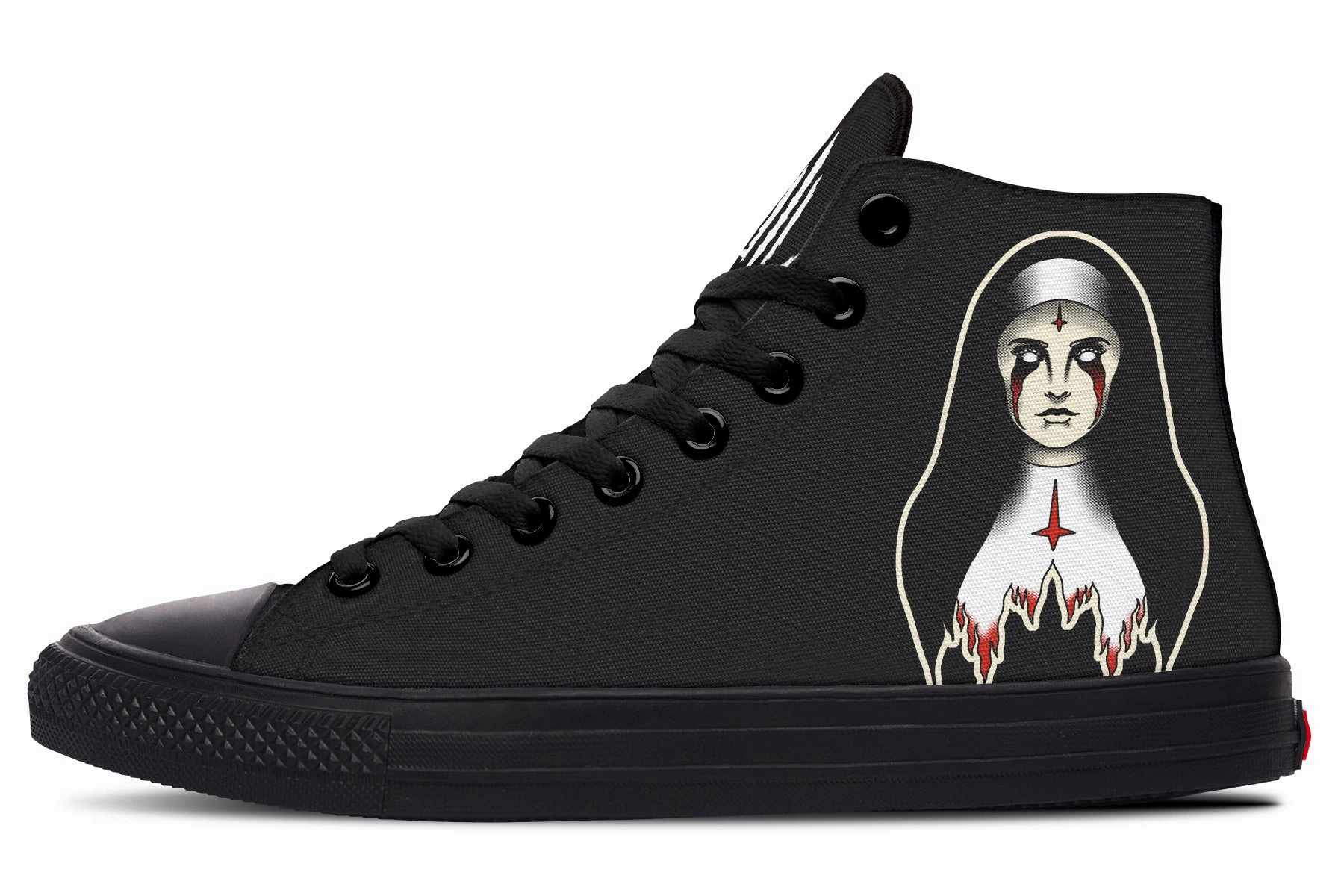 The Nun High Tops Toe Protection