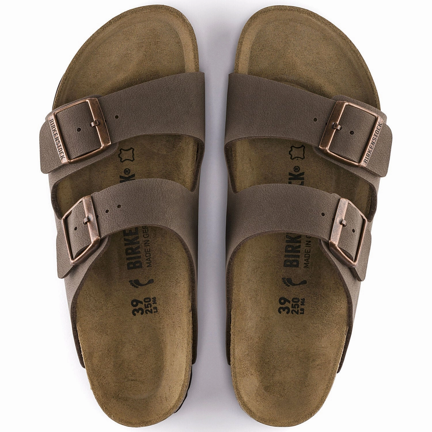 Arizona - Mocha slim fit Sandal Straps