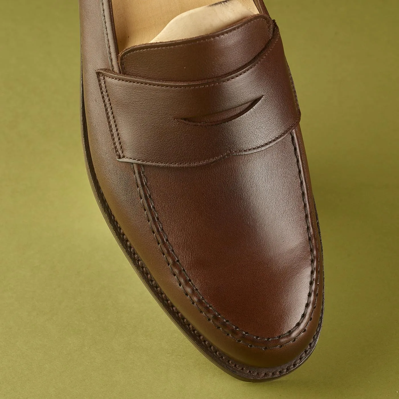 Master Cut Sharp Cut Harvard 2 Dark Brown Milled Calf