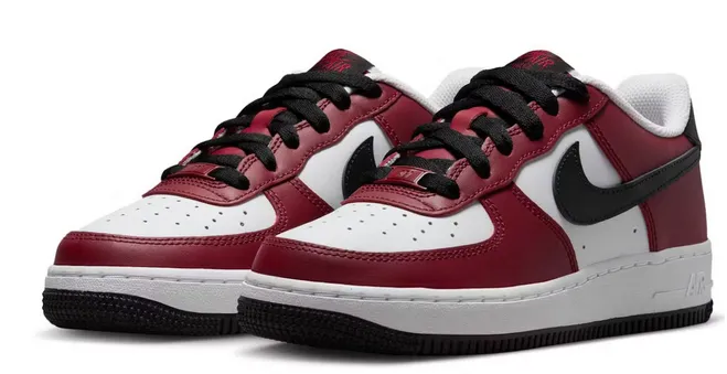 Nike Air Force 1 Low LV8 Team Red (GS) Supportive Wet Grip