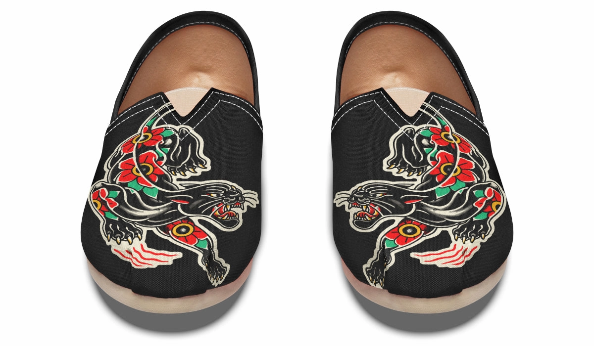 Gloss Finish Furio Crawling Panther Casual Shoes