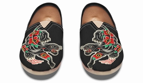 Gloss Finish Furio Crawling Panther Casual Shoes