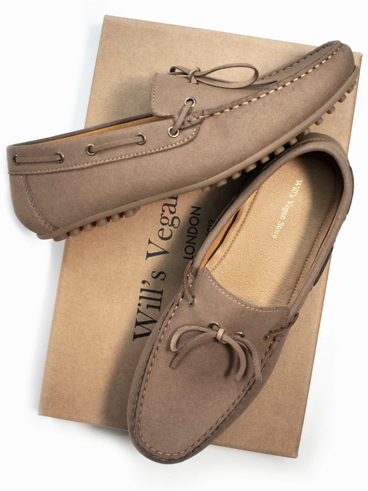 Vegan Suede Loafers Office Smart