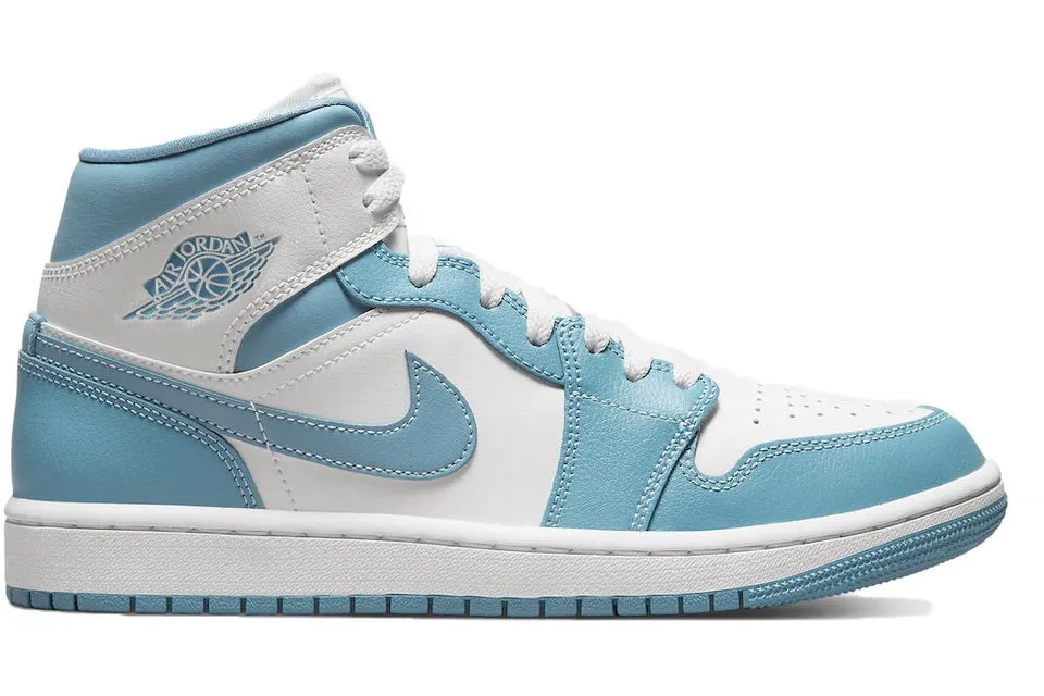 Jordan 1 Mid UNC 2022 Nordic Tone