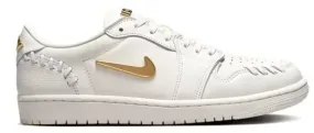 Indoor Fitness Vibe Jordan 1 Low Method of Make Sail Metallic Gold (Women's)
