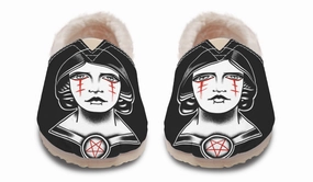 Snow Ride Witch Winter Casual Shoes