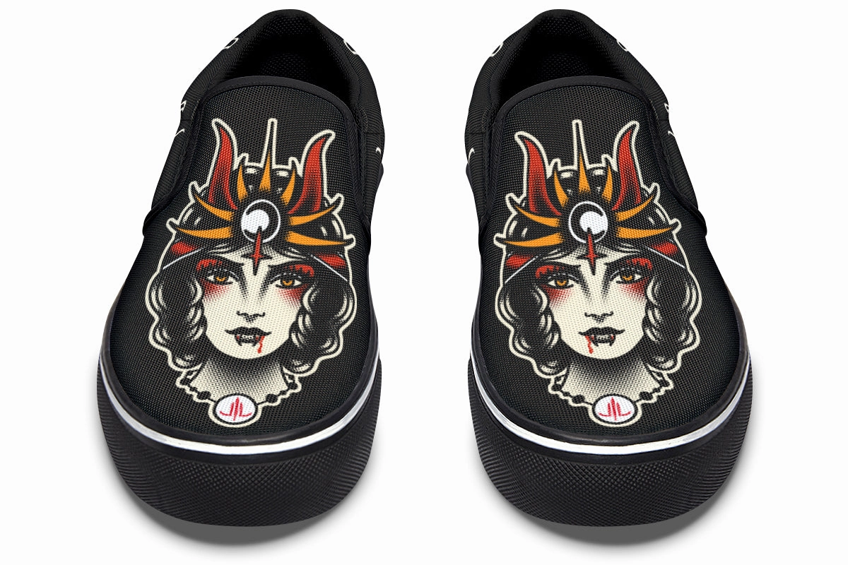 Lilith Slip On Shoes Grip Strong Forest Path