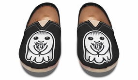 Wind Chill Ventilated Design Flower Ghost Casual Shoes