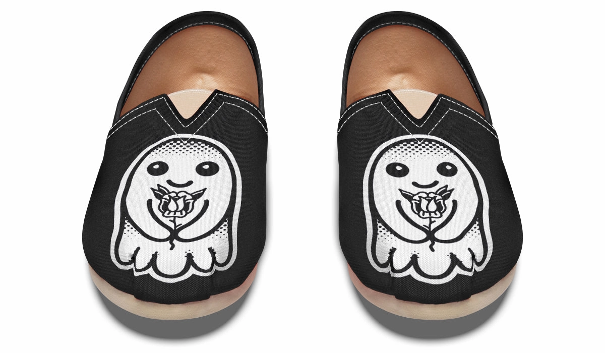 Wind Chill Ventilated Design Flower Ghost Casual Shoes