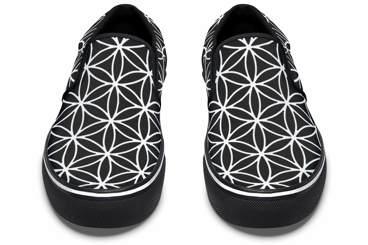 Wardrobe Base Flower Of Life Slip On Shoes