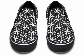 Flower Of Life Slip On Shoes Casual