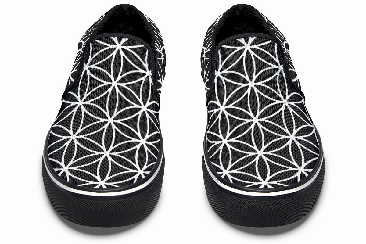 Wardrobe Base Flower Of Life Slip On Shoes