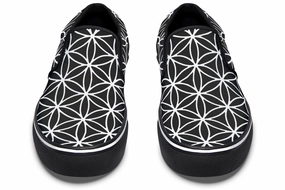 Flower Of Life Slip On Shoes Casual