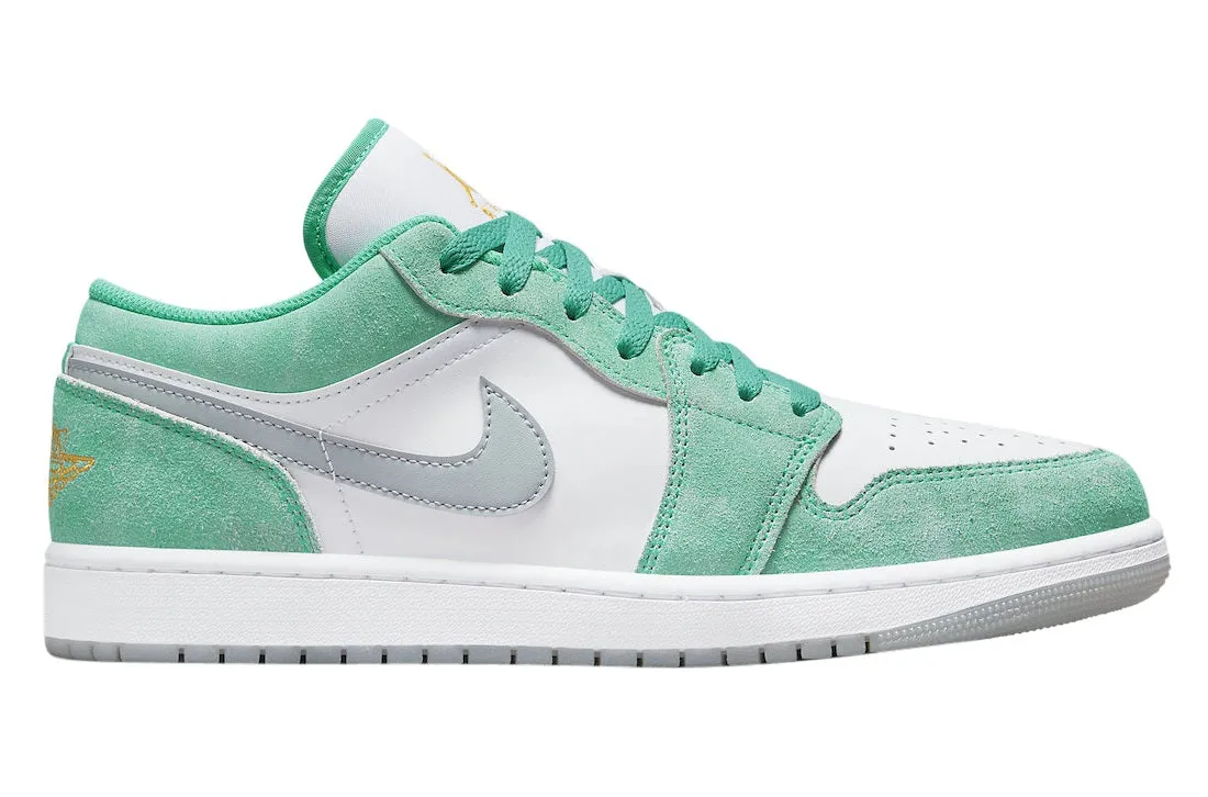 Breathable Road Trip Jordan 1 Low New Emerald (GS)