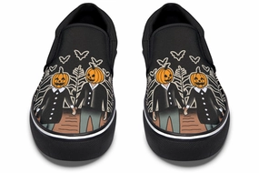 Moon Walk Spooky Season Slip On Shoes