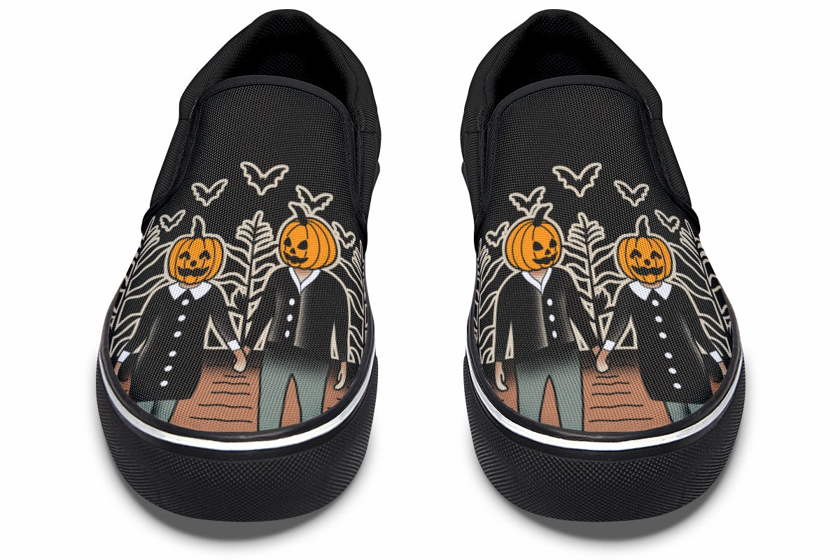 Moon Walk Spooky Season Slip On Shoes