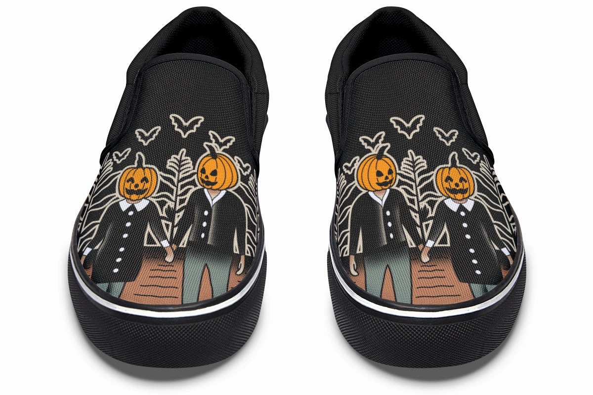Moon Walk Spooky Season Slip On Shoes