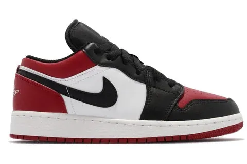 Show Stage mesh construction Jordan 1 Low Bred Toe (GS)
