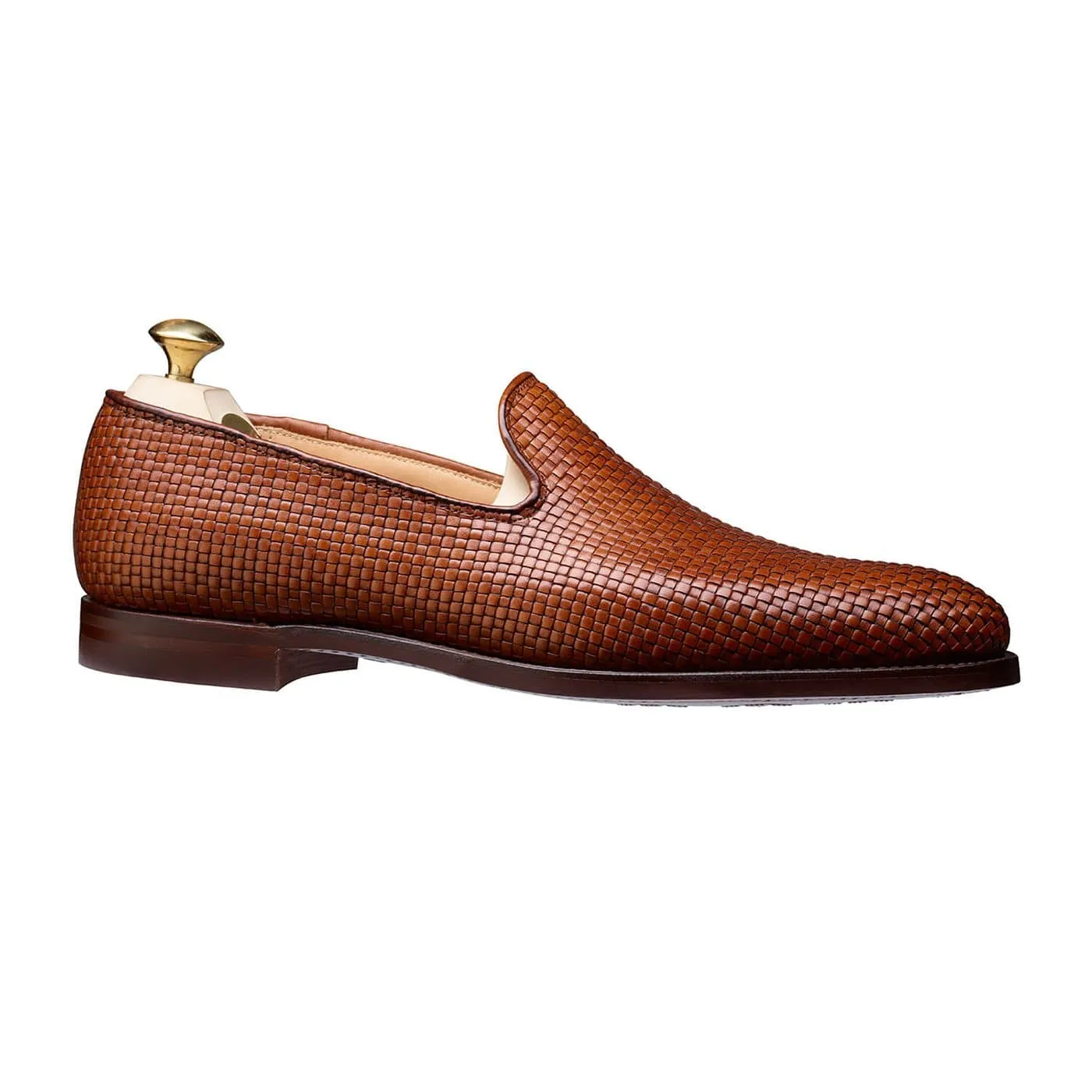 Kensington Tan Woven Calf Point Tip