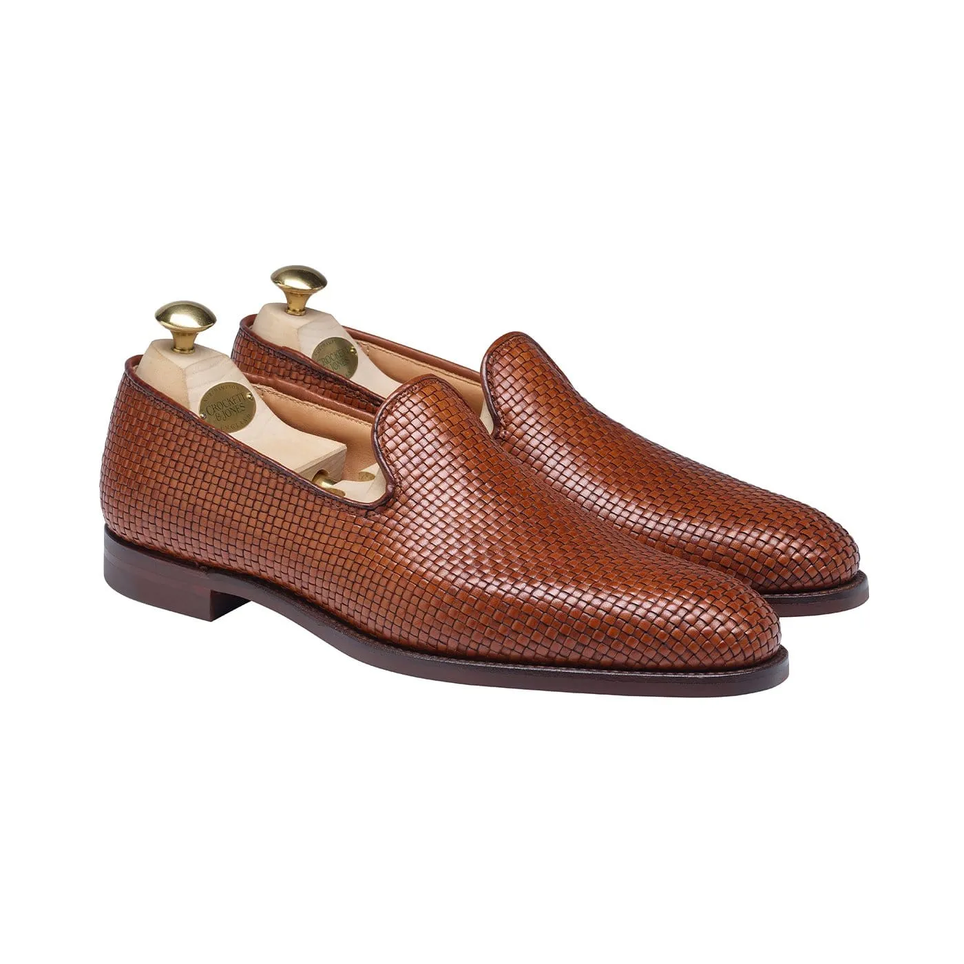 Anniversary Celebration Prestige Brand Kensington Tan Woven Calf