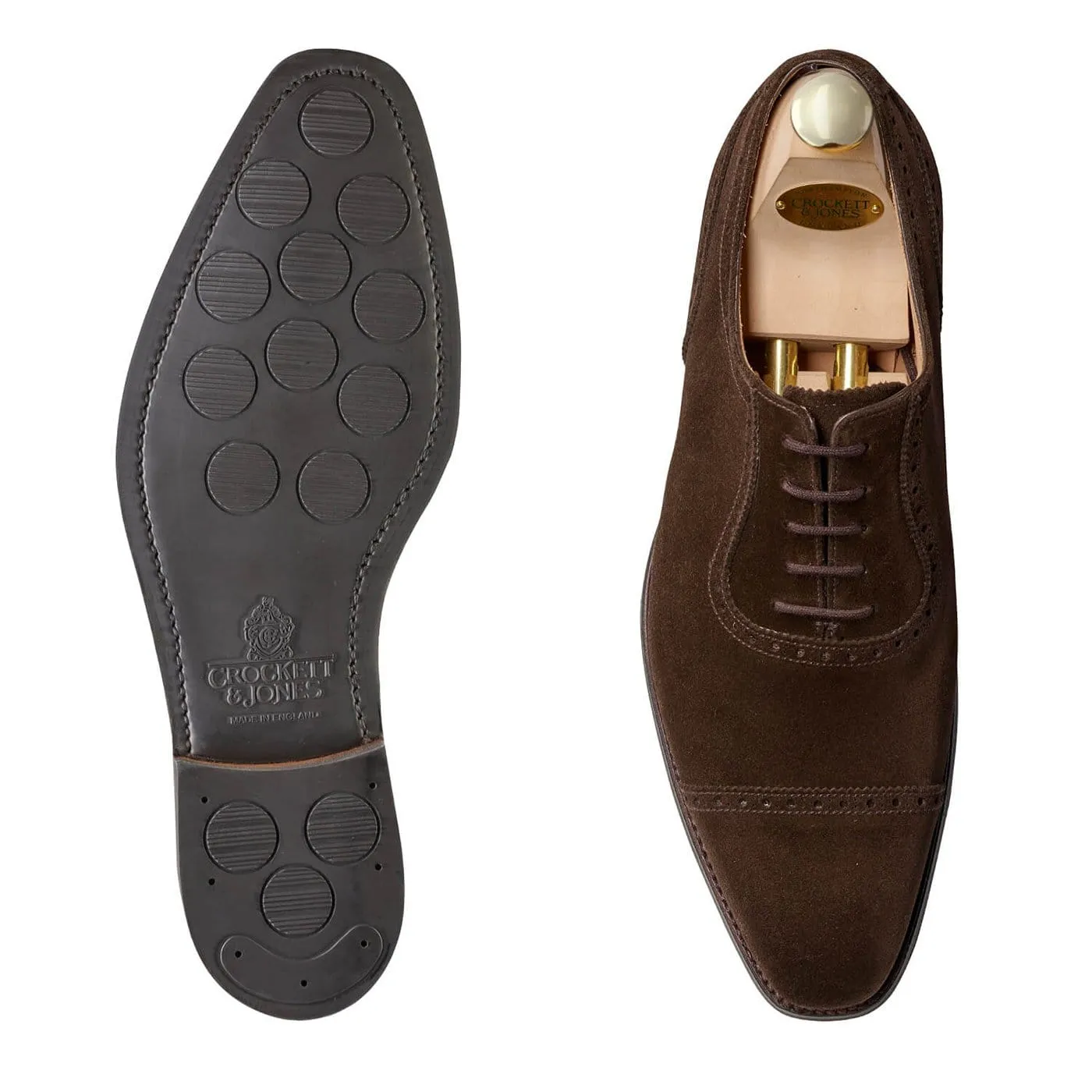 Westbourne Dark Brown Calf Suede Luxury Mood