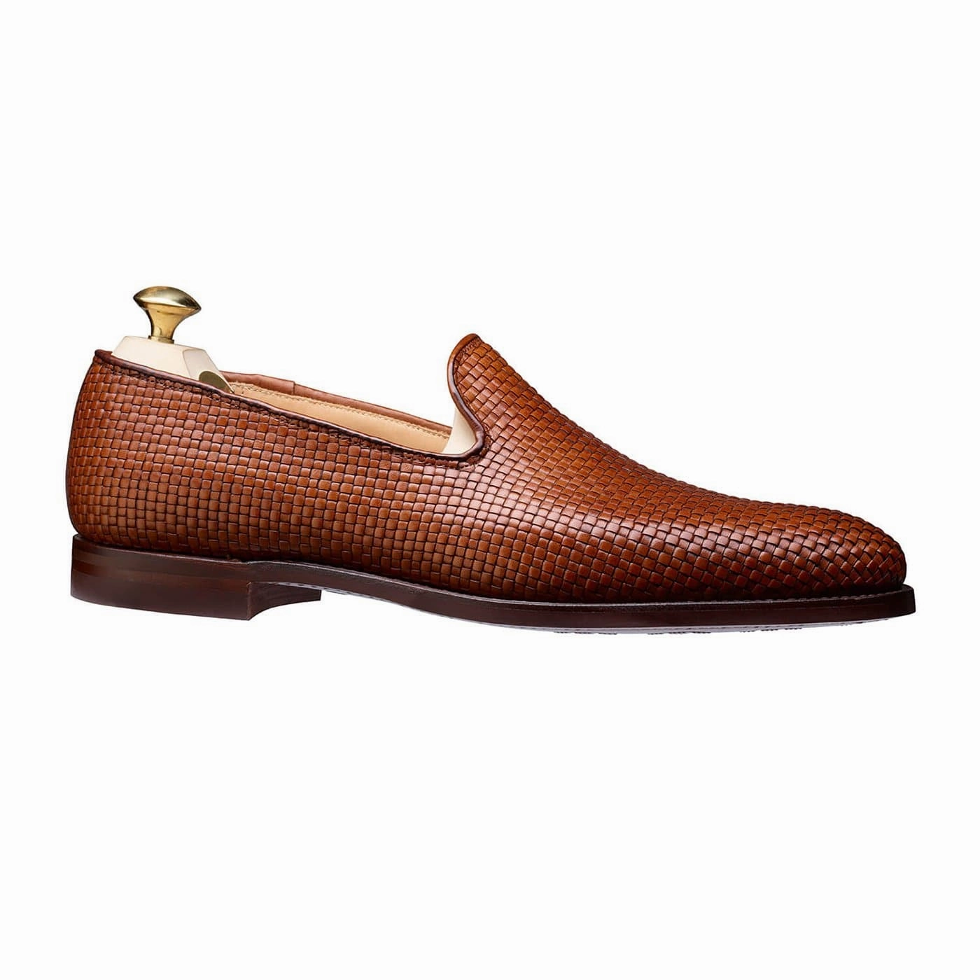 Kensington Tan Woven Calf Point Tip