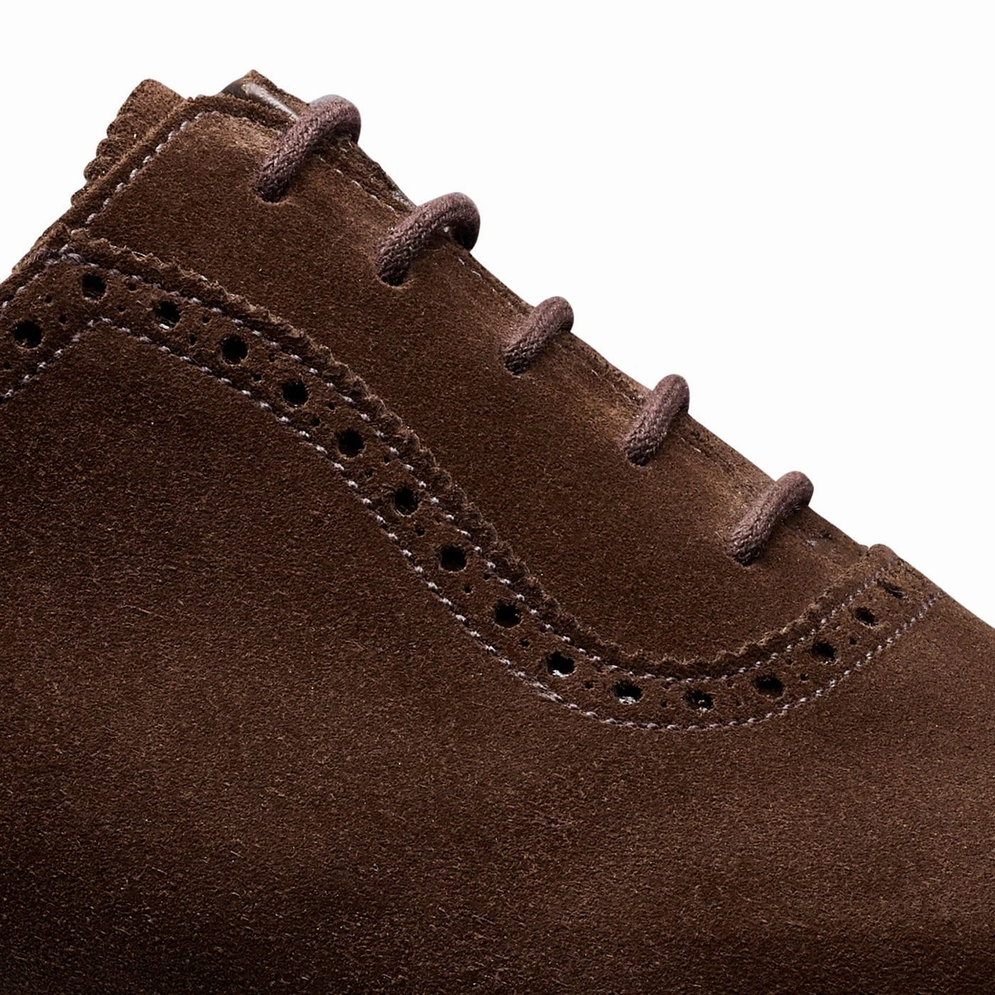 Westbourne Dark Brown Calf Suede Soundproof Stylish Finish