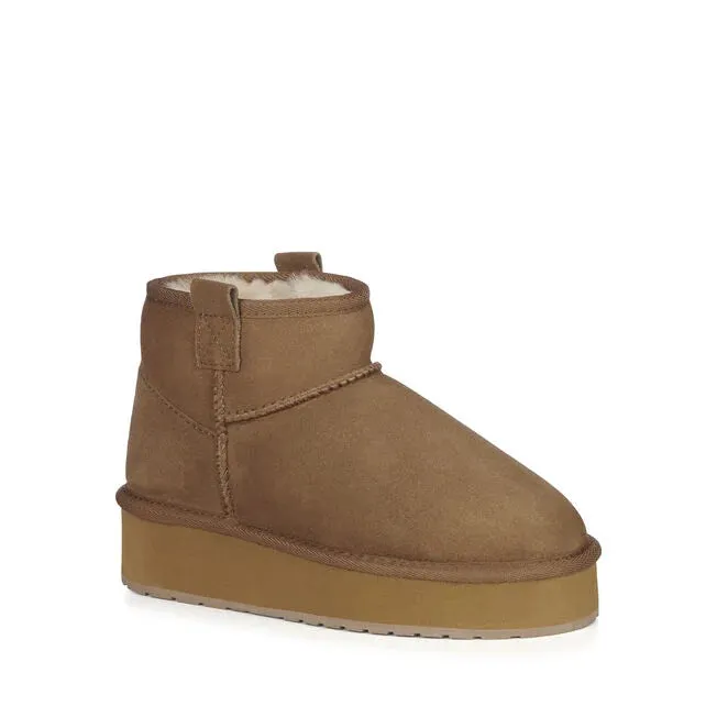 Stable Ankle Foy Flatform Micro - Chestnut