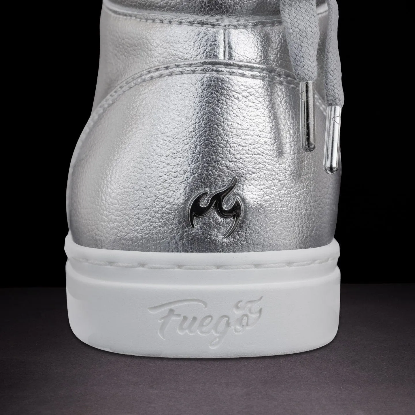 Fuego Dance Shoes Silver | High-top (Collective) Functional Fit