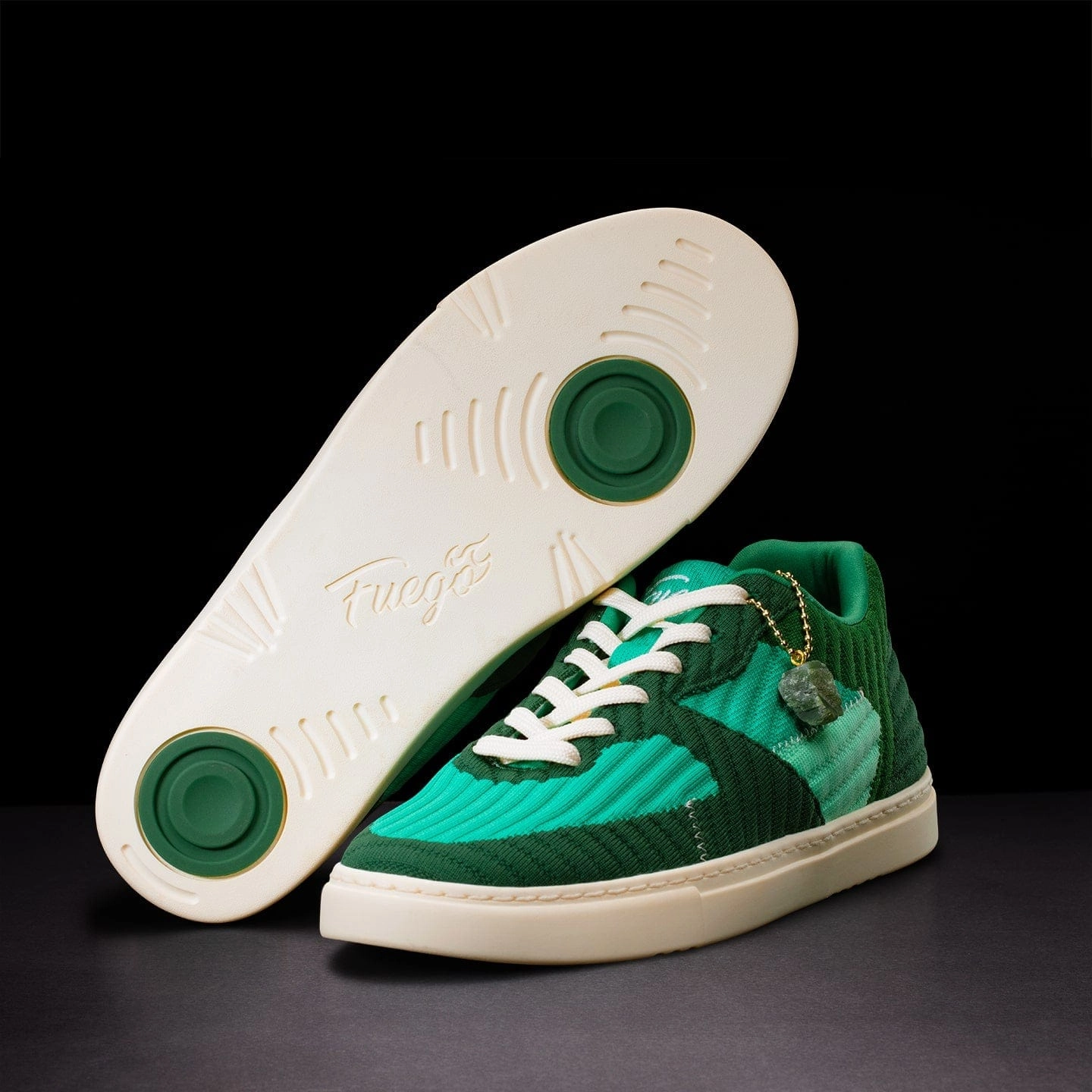 Fuego Dance Shoes - Jade | Low-top (In-Store) Comfortable Dress Shoes