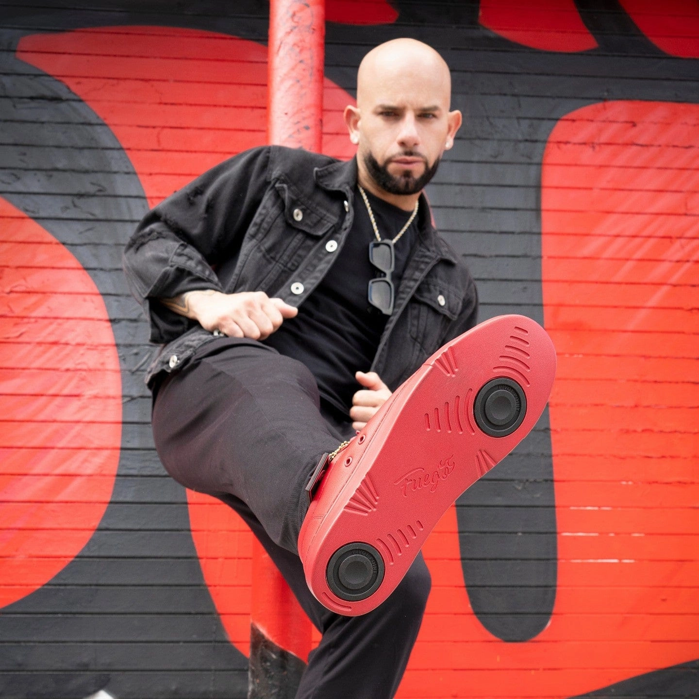 Fuego Dance Shoes ATACA Red | Low-top (Collective) Durable Construction Comfort Ready