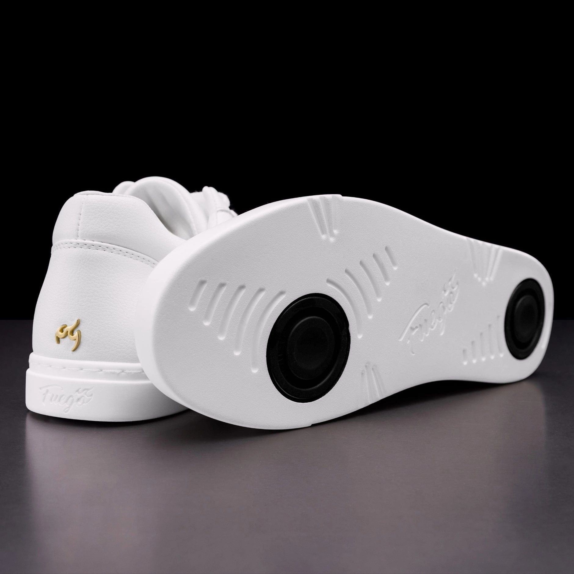 Fuego dance shoes- Low-top | White (In-Store) Night Spark