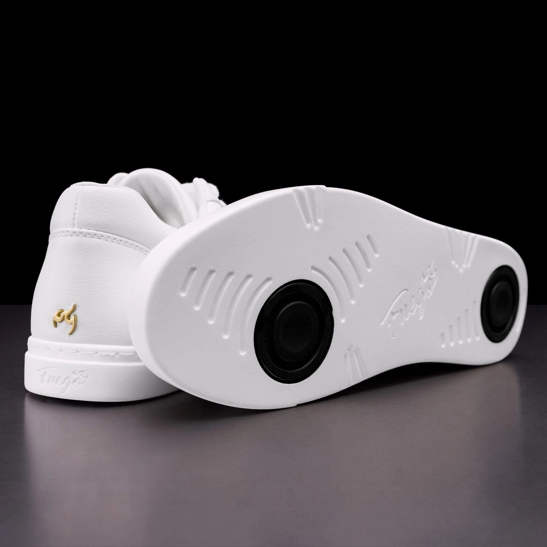 Fuego dance shoes- Low-top | White (In-Store) Night Spark