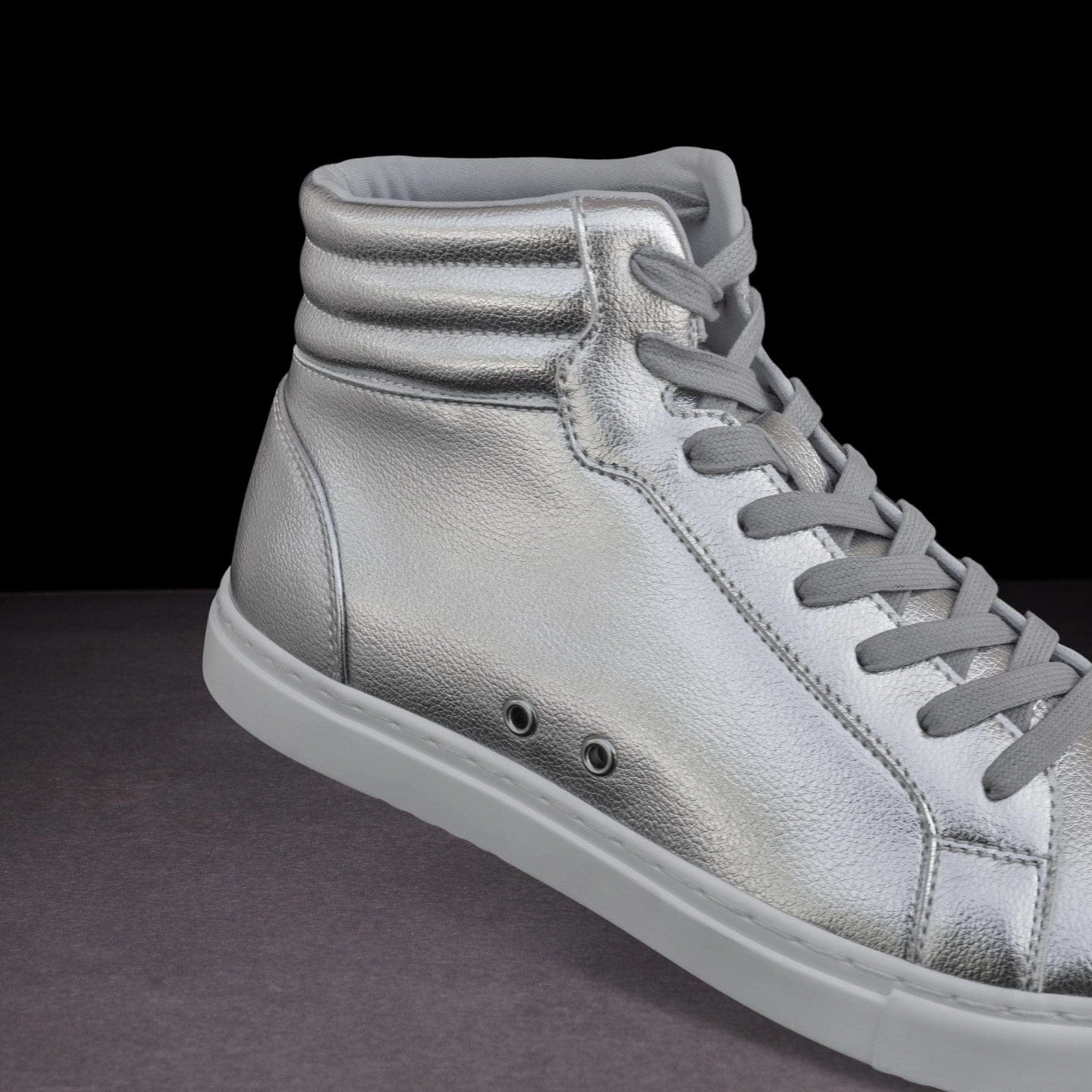 Modern Glow Fuego Dance Shoes Silver | High-top (Collective)