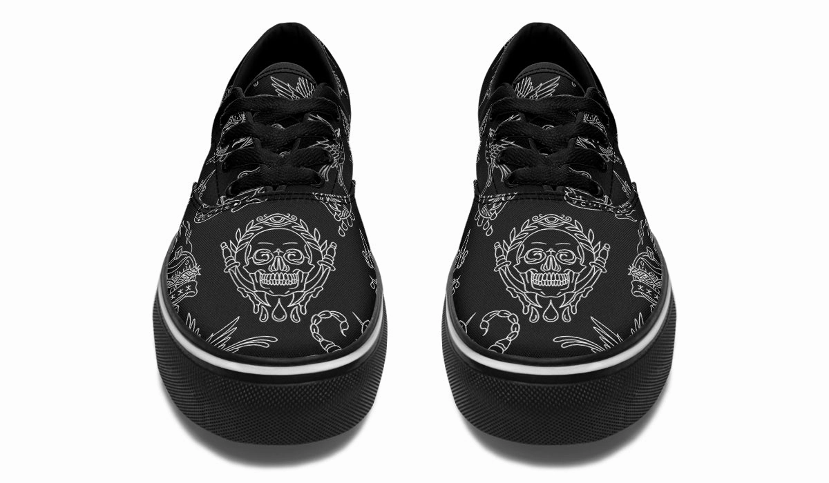 Dad Style Leather Upper Furio Flash Classic Shoes