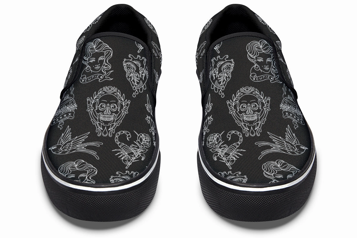 Furio Flash Slip On Shoes Hot Day Velvet Soft